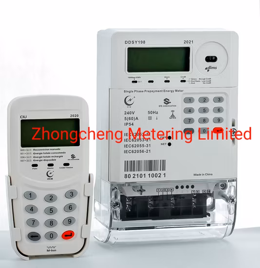 STS Single Phase Conventional Keypad Prepaid Energy Meter