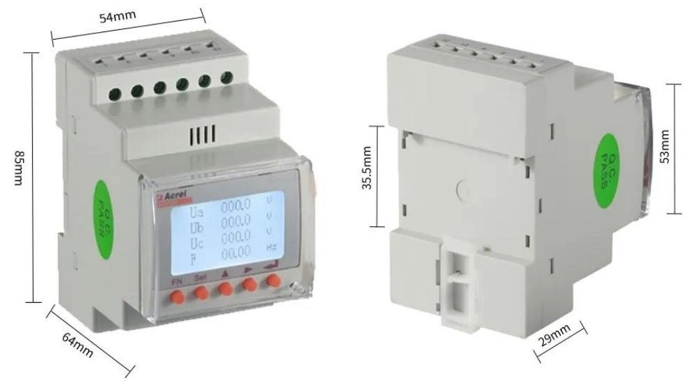 Three Phase Three Wire PV Solar Inverter Energy Meter