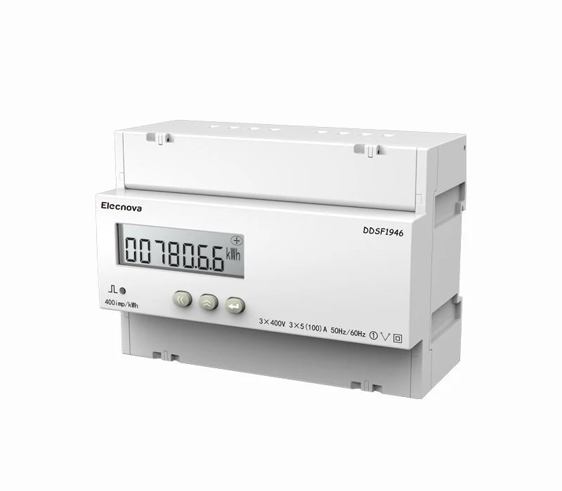 Energy Ddsf1946 Class 0.5s DIN Rail Mounted Tariff AC Digital Single Phase Kwh Electric Energy Meter