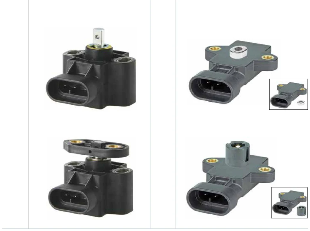 Rads Series Hall-Effect Rotary Angle Displacement Sensor with External Actuator