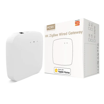 HomeKit 有線 Zigbee ハブ Apple Gateway Siri 音声コントロール HomeKit スマート スイッチ LED ブラインド ロック カメラ プラグ電球